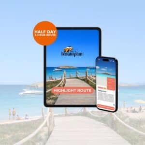 Formentera highlight route plan featuring a structured day trip with beaches and must-see viewpoints