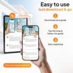 Easy to use Ibiza Routeplan guide with Google Maps navigation and step by step directions