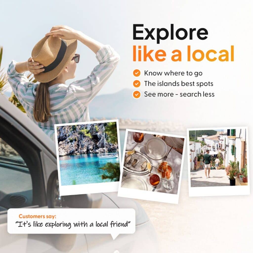 Explore Ibiza like a local with the Ibiza Routeplan self-drive route discovering the island’s best spots