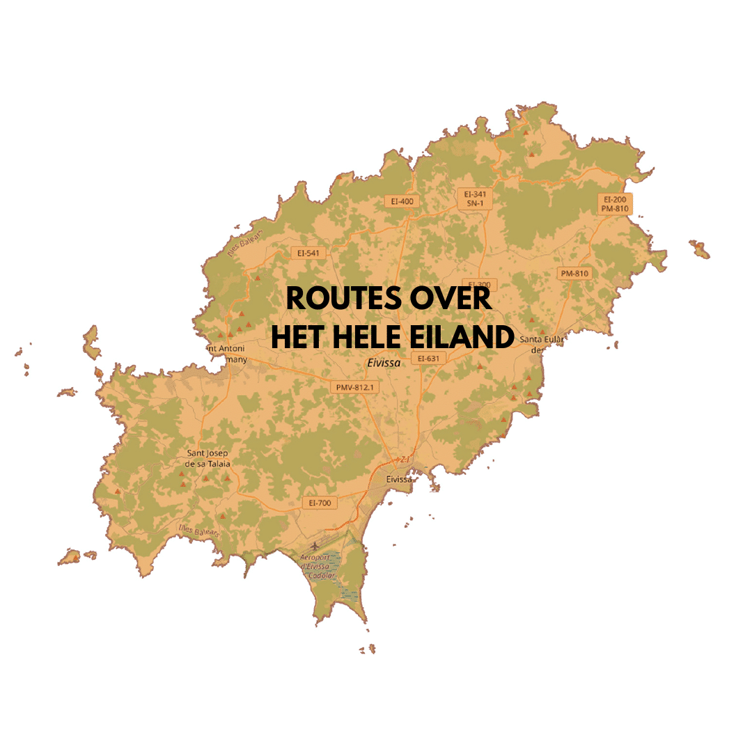 Ibiza Full Island Route Plan - Afbeelding 3